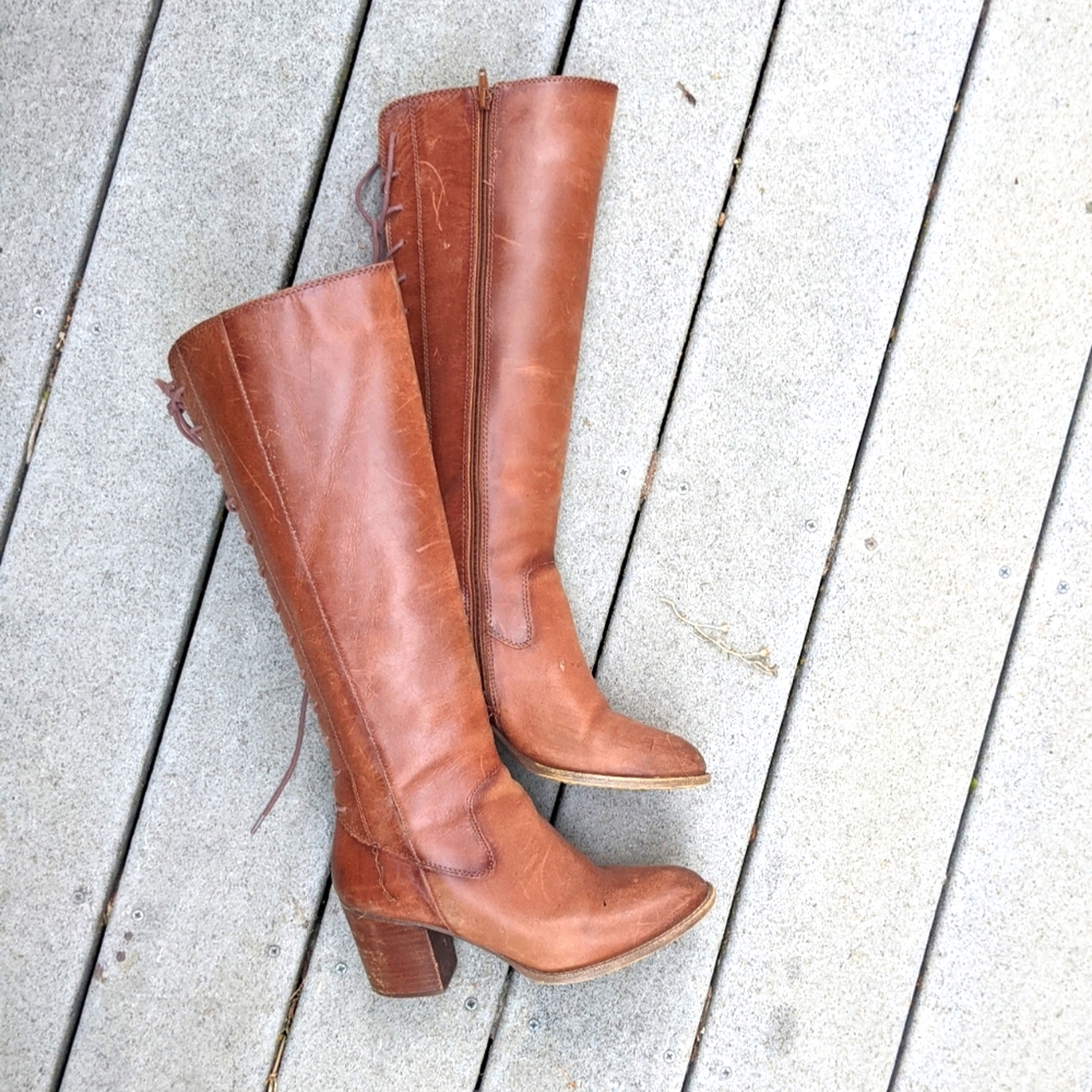 Tall Wheaton boots